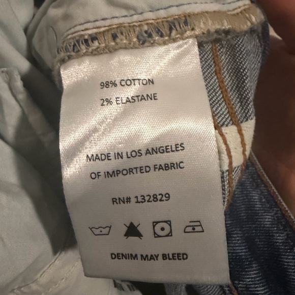 GRLFRND The Melanie High Rise Boot Cut Hollywood Hills Blue Jeans size 26 - Picture 8 of 8